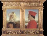 Piero della Francesca Portraits of Federico da Montefeltro and Battista Sforza Spain oil painting artist